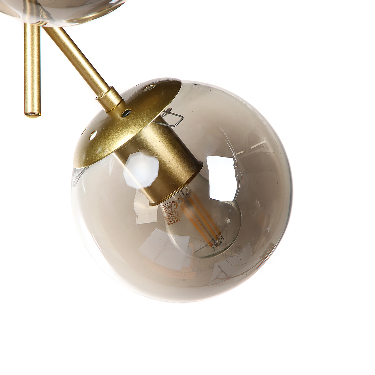 Люстра N36375/3 GD 3*40W E27 220V (d-350; h-340)  VERNER LIGHTING *1