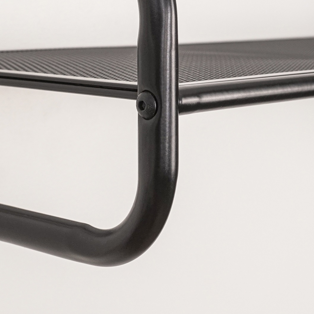 Полка настенная металл. "Барселона 11" 450х245х300мм Графит арт.ПНБ11 ГР ("ЗМИ") *1 Полка настенная металл. "Барселона 11" 450х245х300мм Графит арт.ПНБ11 ГР ("ЗМИ") *1