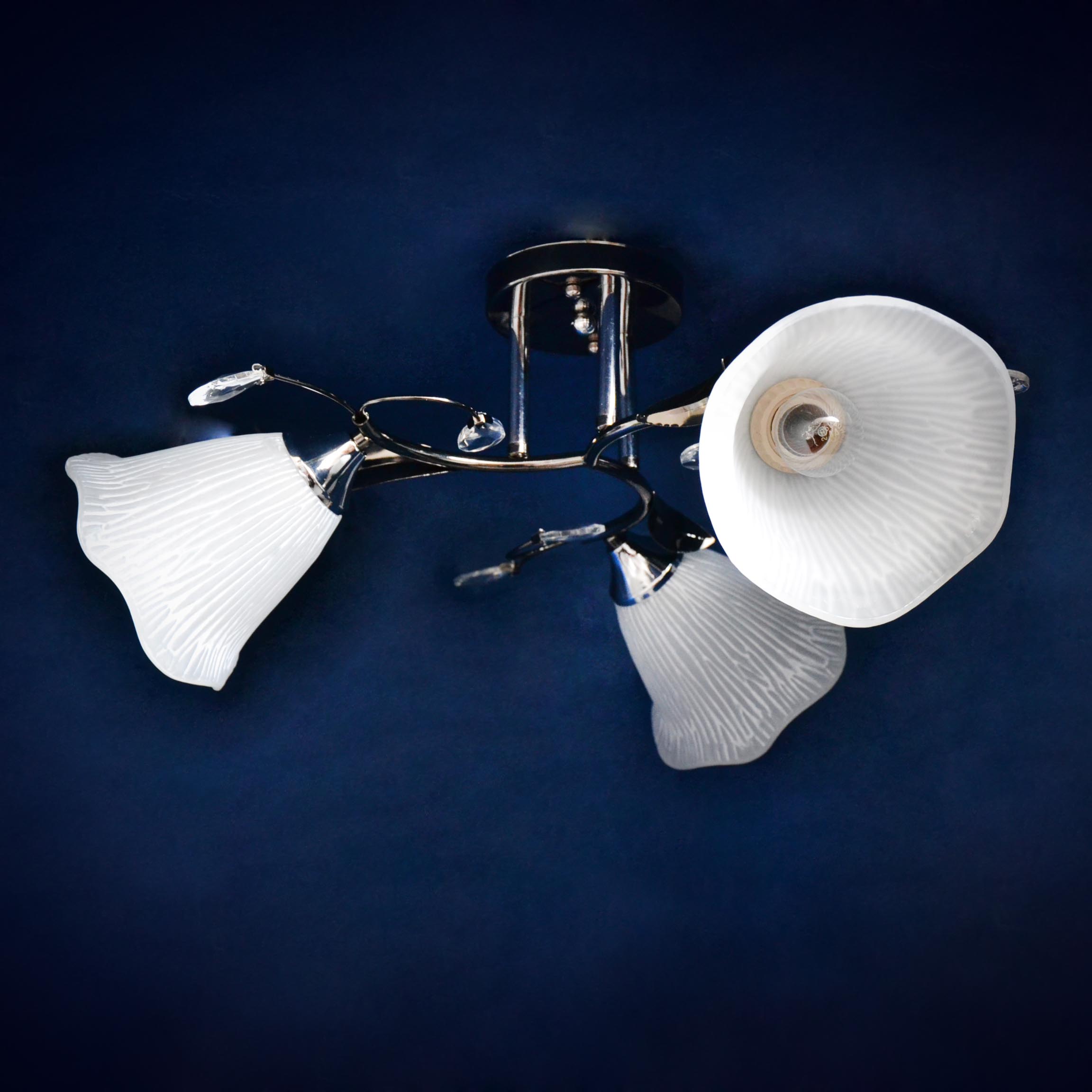 Люстра А2648/3 BCH 3*40Вт Е27 (h=280; d=580) S=12м2 VERNER LIGHTING *1