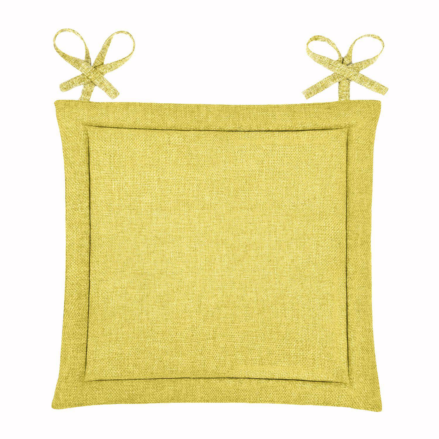 Подушка для стула HS рогожка 40/40 горчица (Нордтекс) *1 Подушка для стула HS рогожка 40/40 горчица (Нордтекс) *1