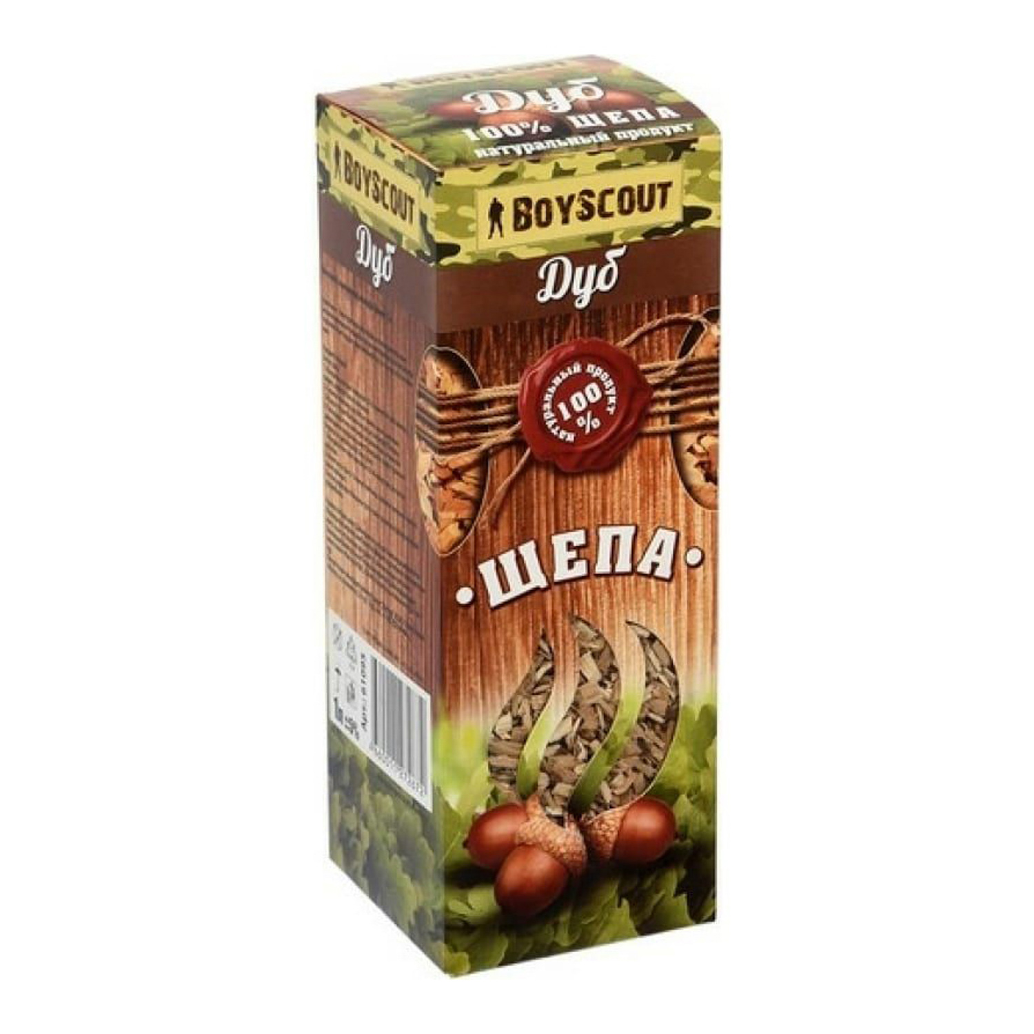 Щепа для копчения «Дуб» BOYSCOUT, 1 л