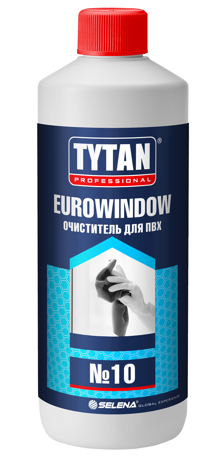 Очиститель для ПВХ TYTAN Professional EUROWINDOW №10, 950 мл Очиститель для ПВХ TYTAN Professional EUROWINDOW №10, 950 мл