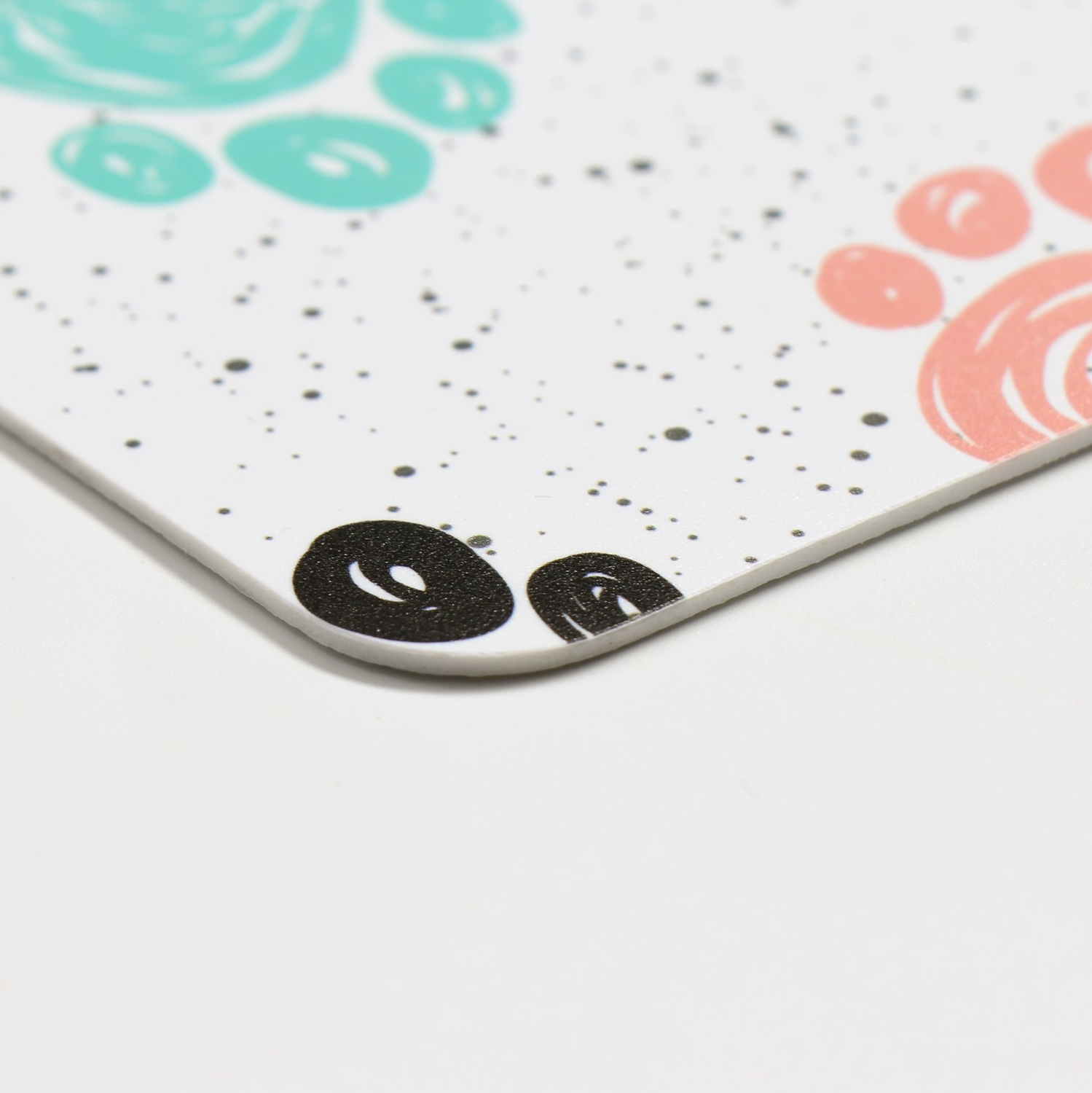 Коврик под миску "Пижон" с нескользящим основанием, 43 х 28 см, "Лапки"   3664895