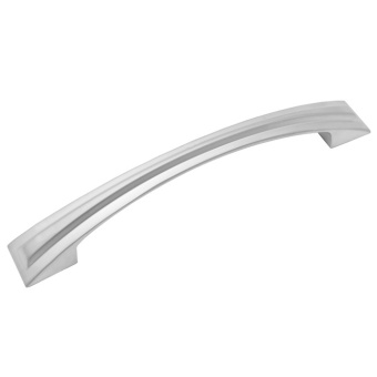 яяяРучка-скоба 128мм СЕРЕБРО 1244-128 TRODOS *10/50