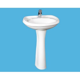 Умывальник ВОРОТЫНСКИЙ салатовый с 2 отверст. (г.Воротынск) *1