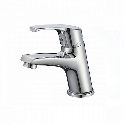 Смеситель для умывальника Milardo Sterm STESB00M01, короткий излив, рычажный