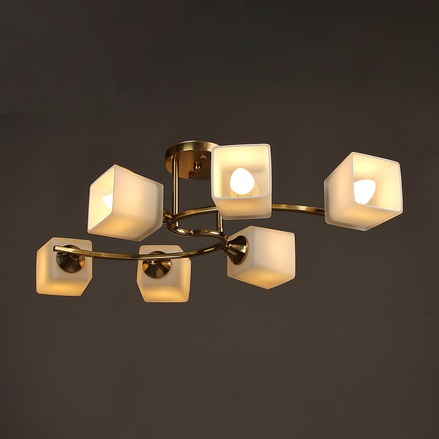 Люстра N6397/6 СОР 4*40W E27 220V (l-765; w-430; h-195)  VERNER LIGHTING *1 Люстра N6397/6 СОР 4*40W E27 220V (l-765; w-430; h-195)  VERNER LIGHTING *1