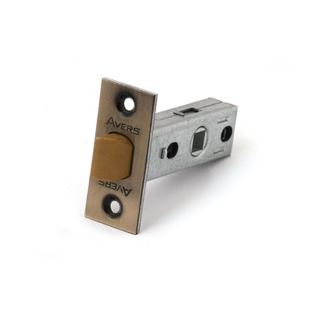 Защелка врезная п/ручку БРОНЗА БЕСШУМНАЯ 5400-Р-AB Avers *1/12/72 Защелка врезная п/ручку БРОНЗА БЕСШУМНАЯ 5400-Р-AB Avers *1/12/72