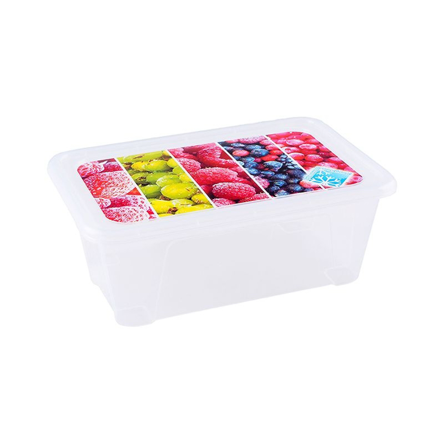 Контейнер д/прод. пластм. "д/заморозки" 0,4л 140х98х52мм арт.77106 ("Полимербыт") *1/24