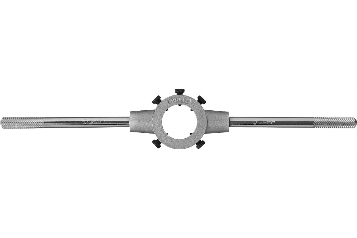 Плашкодержатель для М12-М14, 38см со стопорными винтами ЗУБР *1/10/40 Плашкодержатель для М12-М14, 38см со стопорными винтами ЗУБР *1/10/40