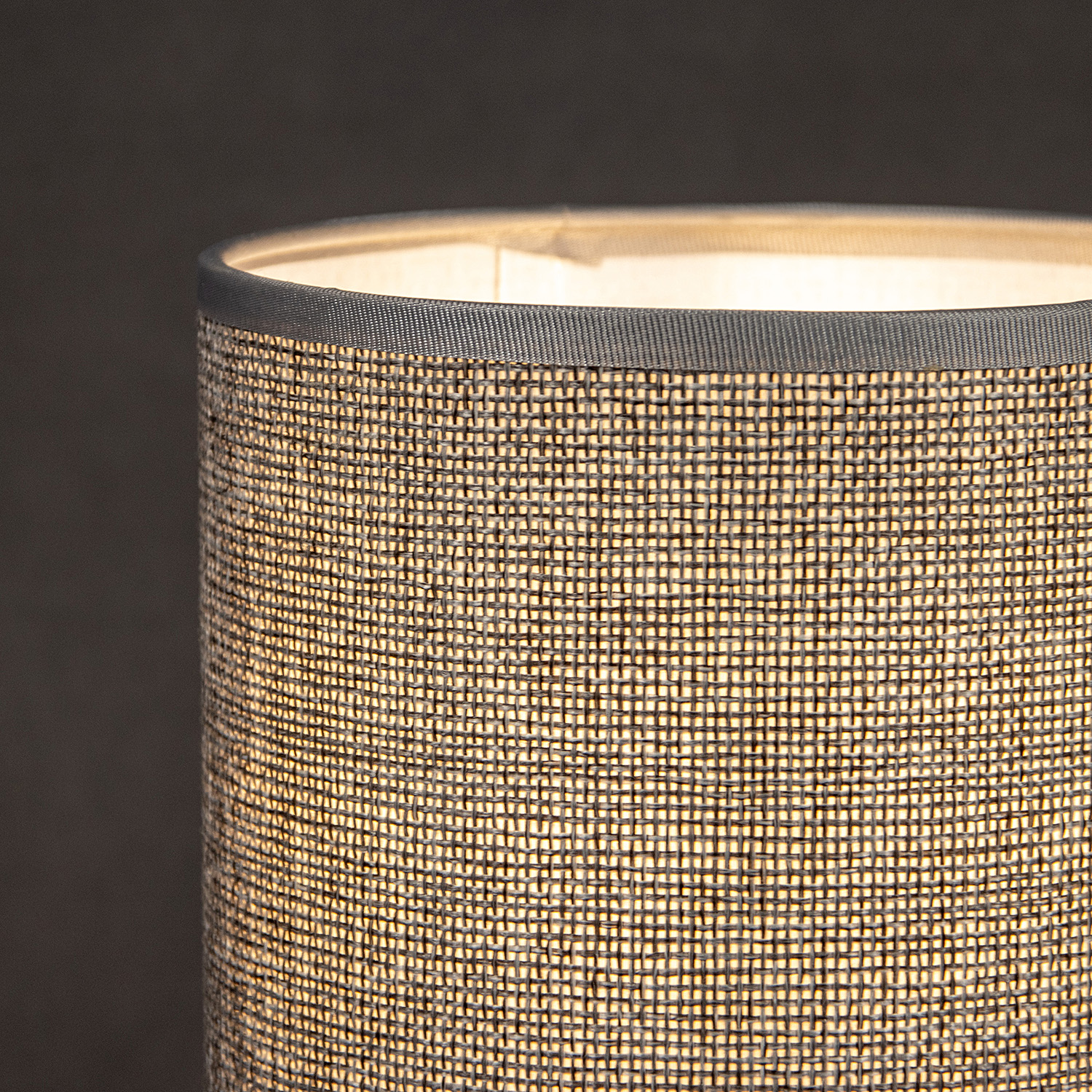 Лампа настольная 98231-0.7-01 GREY (керамика+абажур)  *1/18