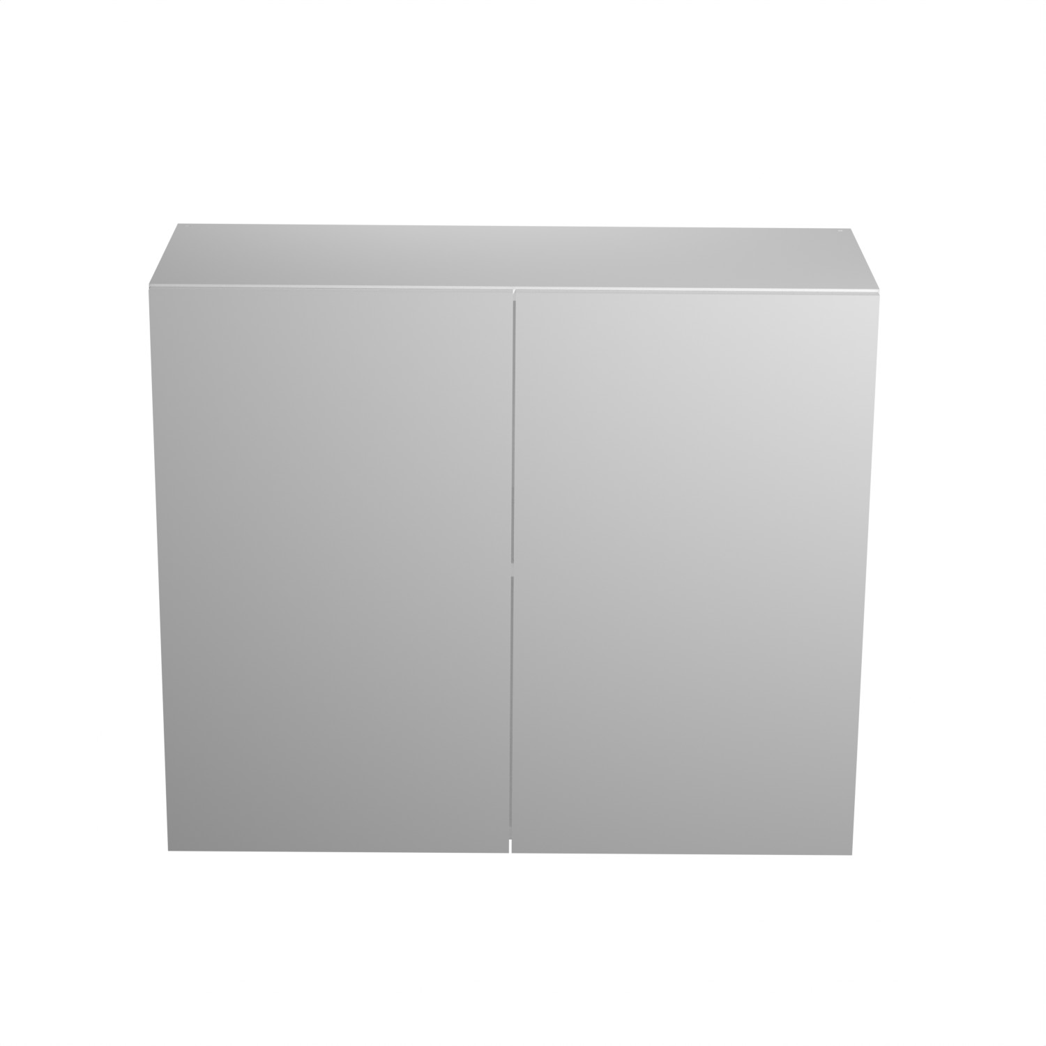 Шкаф навесной 800х676х290 мм BROZEX-WOOD Melissa, с двумя дверцами, белый