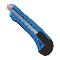 Нож строительный 18мм корпус пластик направл.металл (2701002) T4P *1/12/288