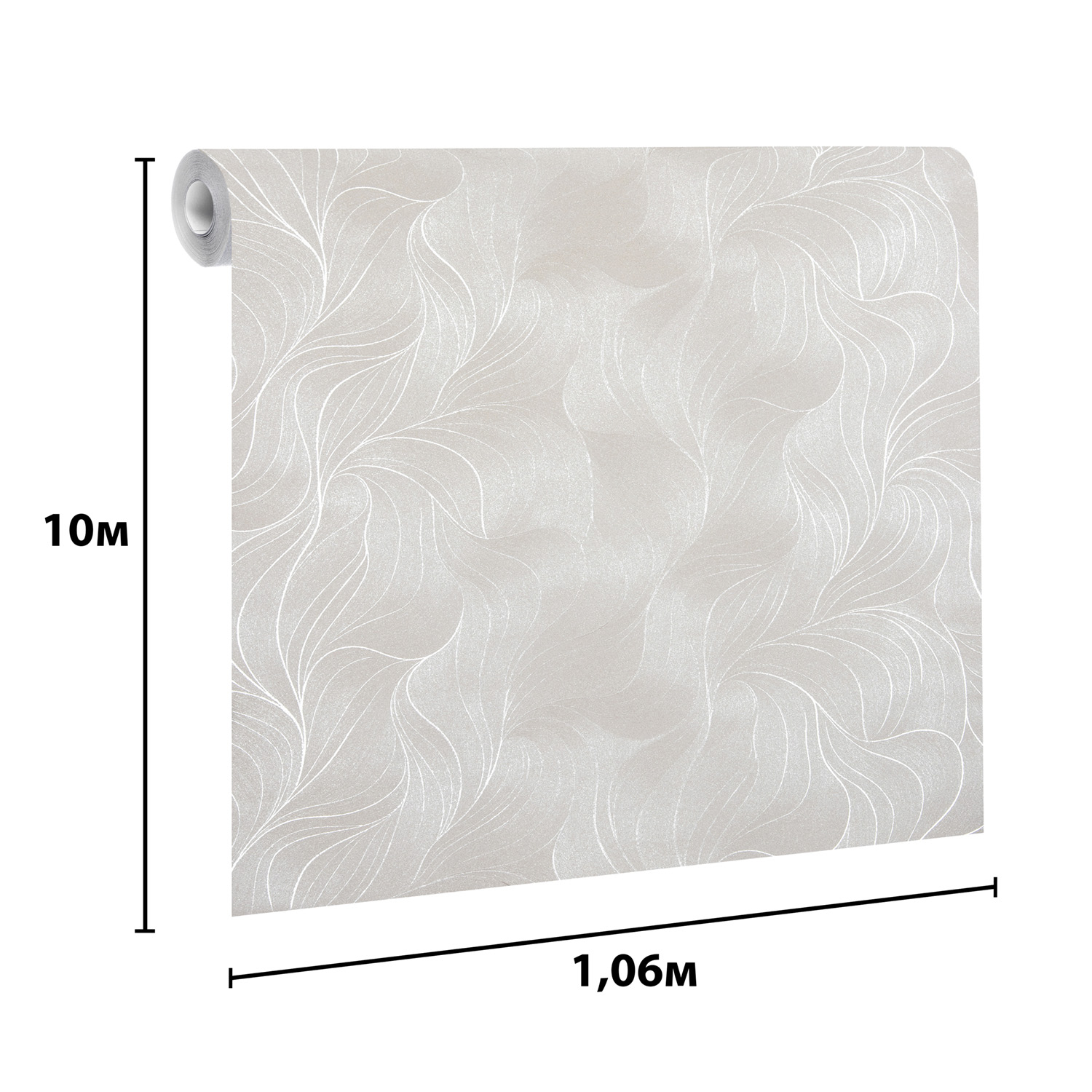 Обои флиз. "Эрисманн" Dolce (беж.) 61044-03 10.05х1.06м *6