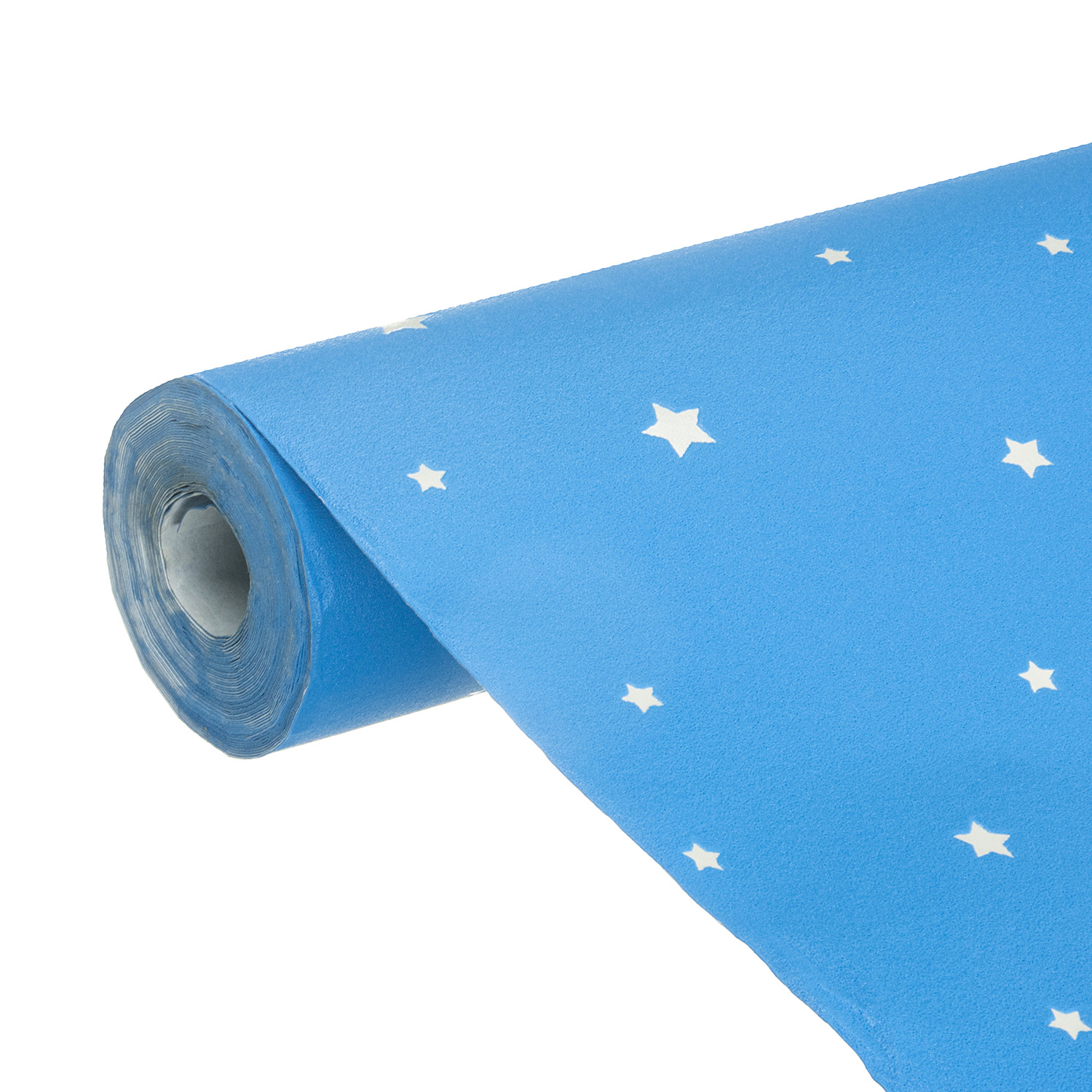 яяяОбои флиз Авангард 1,06*10м 11-251-01 звезды синий   *1/9