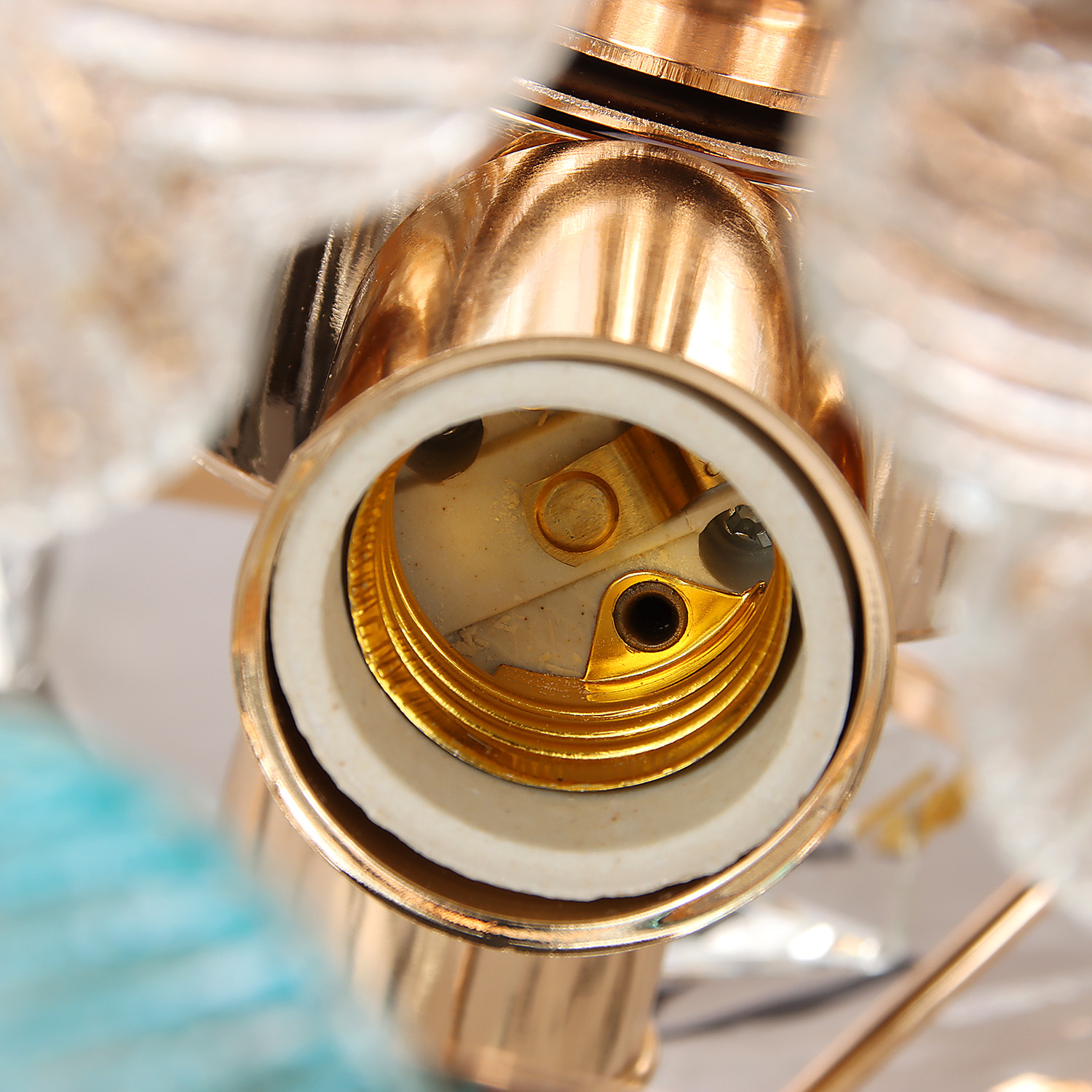 Светильник потолочный E2560/6 FGD 6*40W E27 220V (d-420; h-600)  VERNER LIGHTING *1