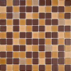 Мозаика 30х30 см Гранит Холл LHK 417-1, 0.09 м², стекло, коричневый