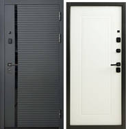 Дверь металлическая 10 см TD10-2 960х2050 ПРАВАЯ пан графит серый/пан белый Форпост*1 Дверь металлическая 10 см TD10-2 960х2050 ПРАВАЯ пан графит серый/пан белый Форпост*1