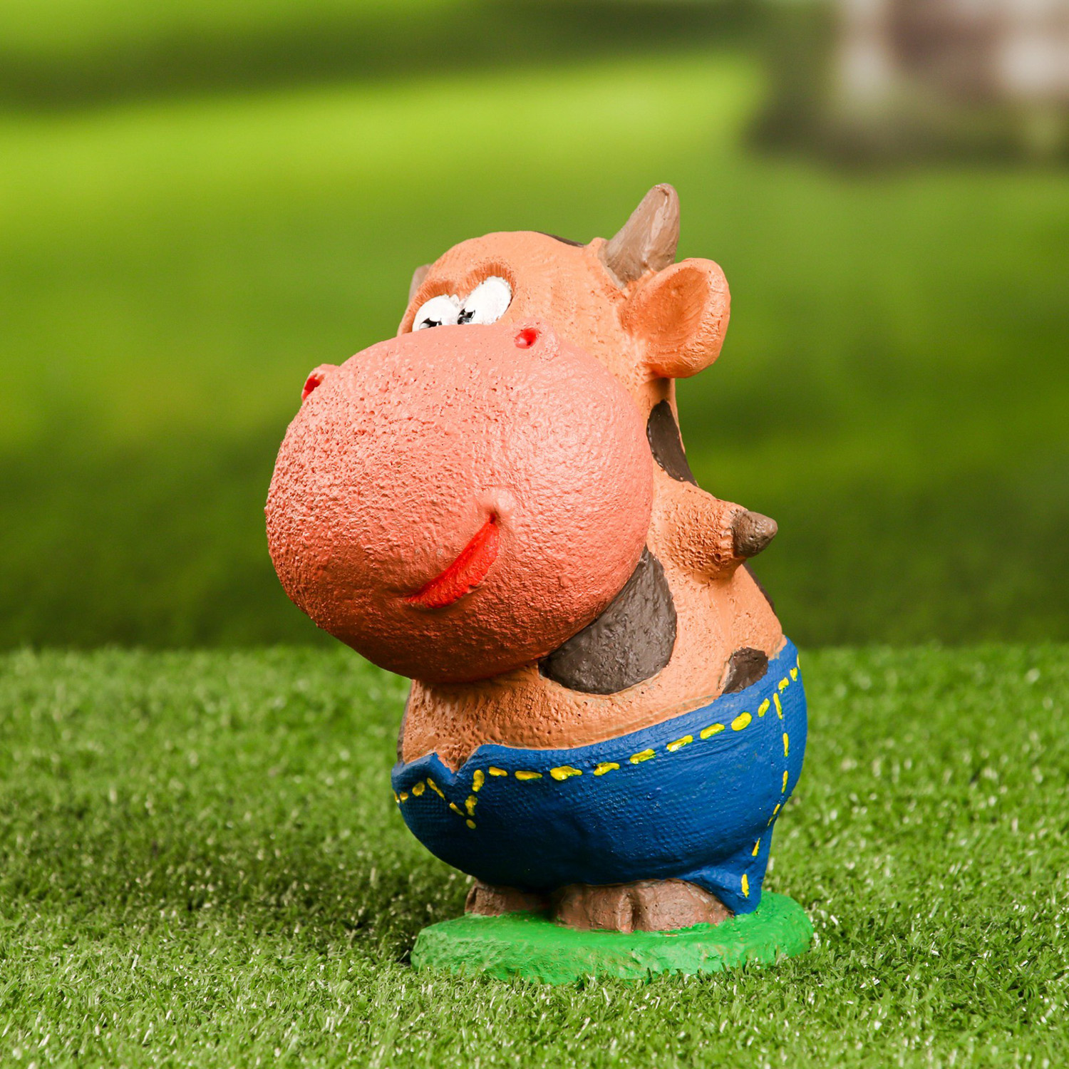 Садовая фигура "Бычок Быша" 11х11х18см 9626030