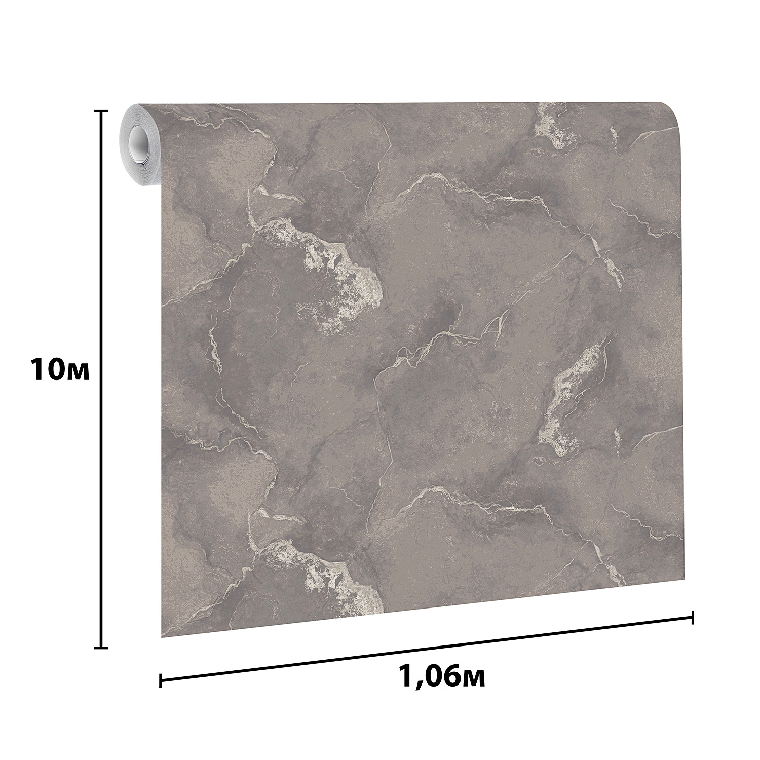 Обои флиз. "Эрисманн" Atlantis фон (корич.) 60936-05 10.05х1.06м *6