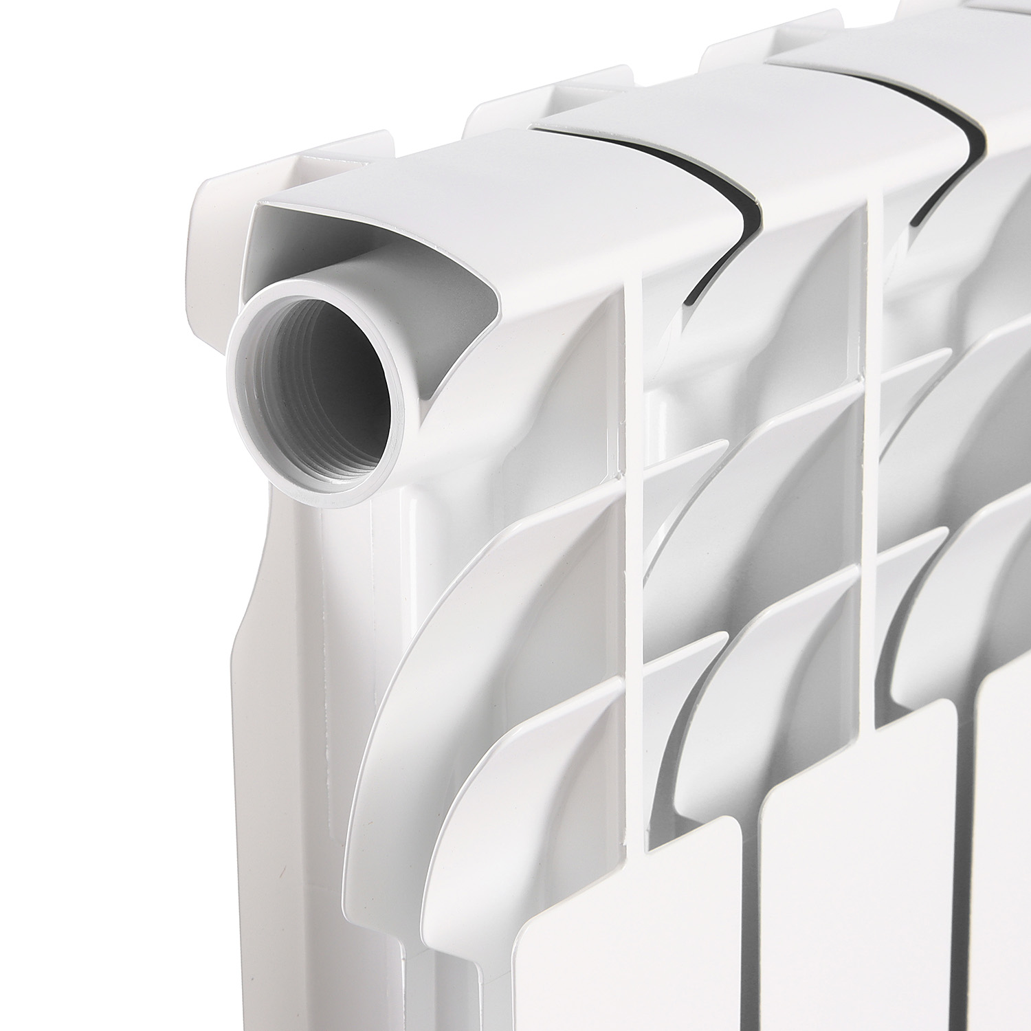 Радиатор биметаллический 10 секций VALFEX Optima Version 2.0, 500 мм, белый