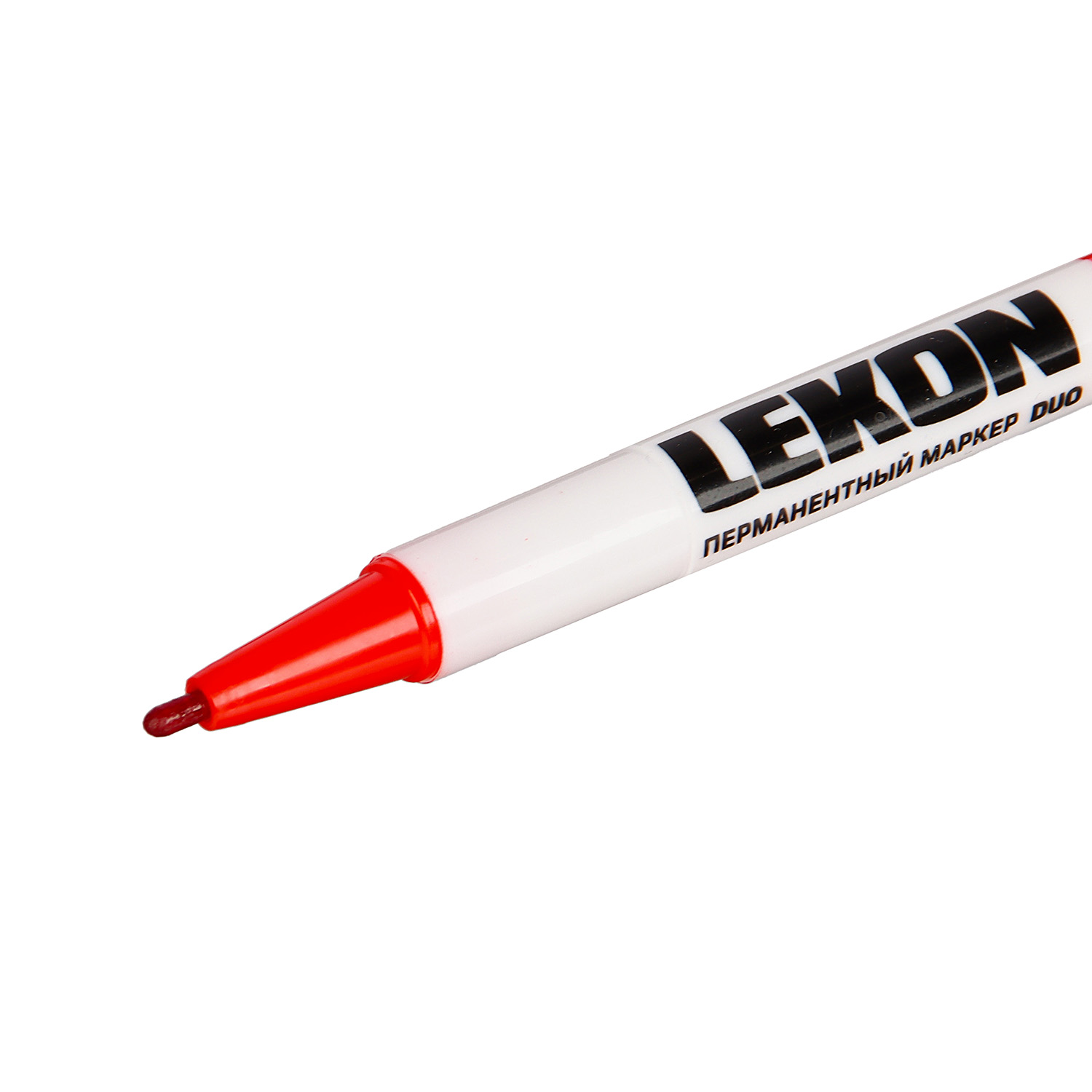 Маркер строительный перманентный 2-хсторонний красный (набор10 шт) арт.012211 LEKON DUO *1/10/300 Маркер строительный перманентный 2-хсторонний красный (набор10 шт) арт.012211 LEKON DUO *1/10/300