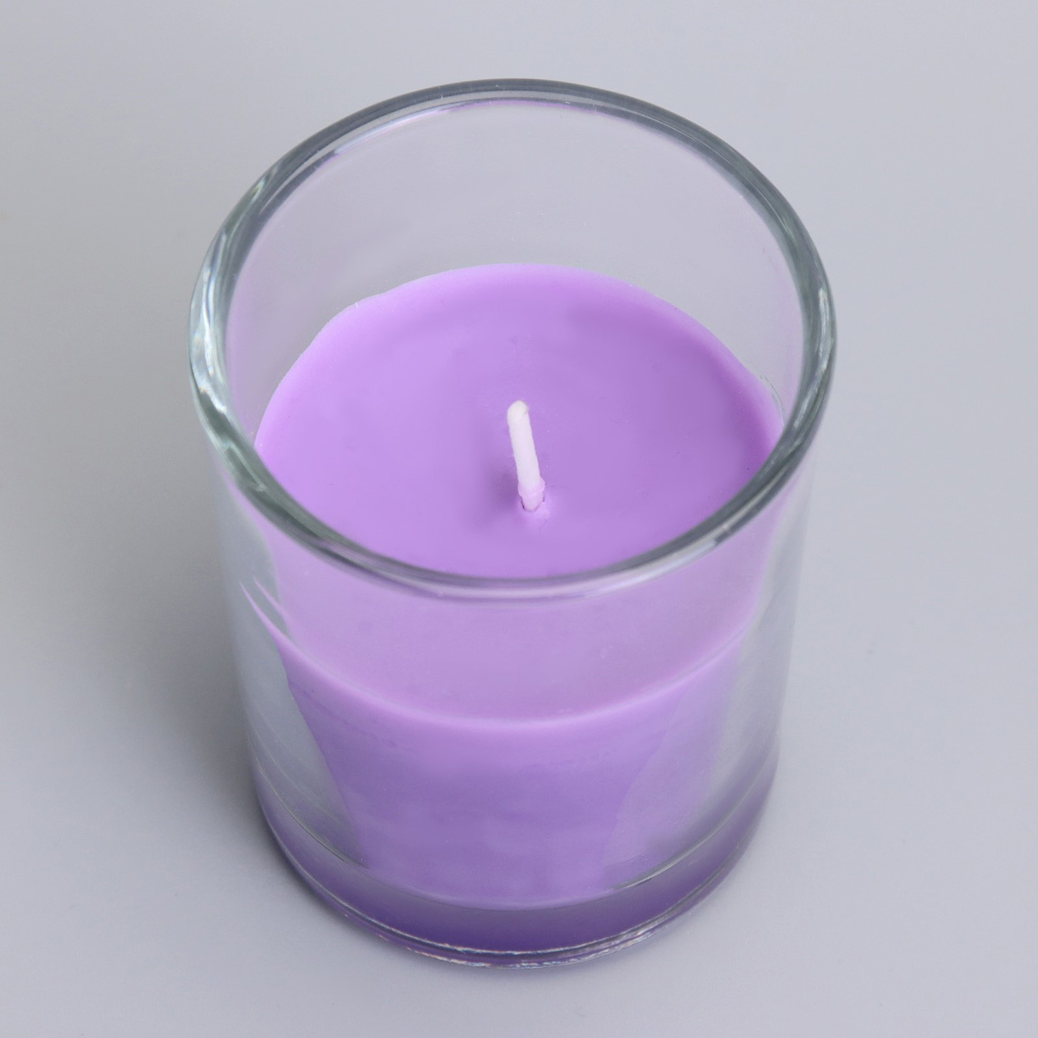Свеча  ароматическая в стекле 5х6см, лаванда 3664979
