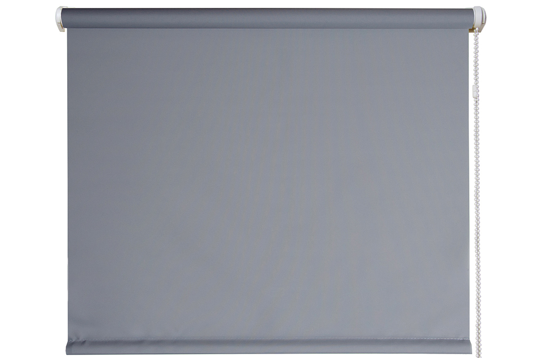 Штора рулонная Комфортиссимо Стальной, 45х160 мм