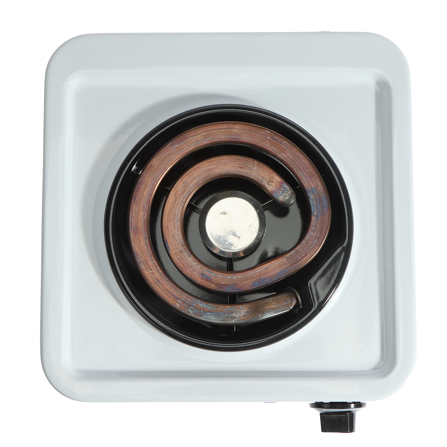 Электроплитка 1конфорка 1000Вт спираль, белая "Злата-114Т" (Златоуст) *1