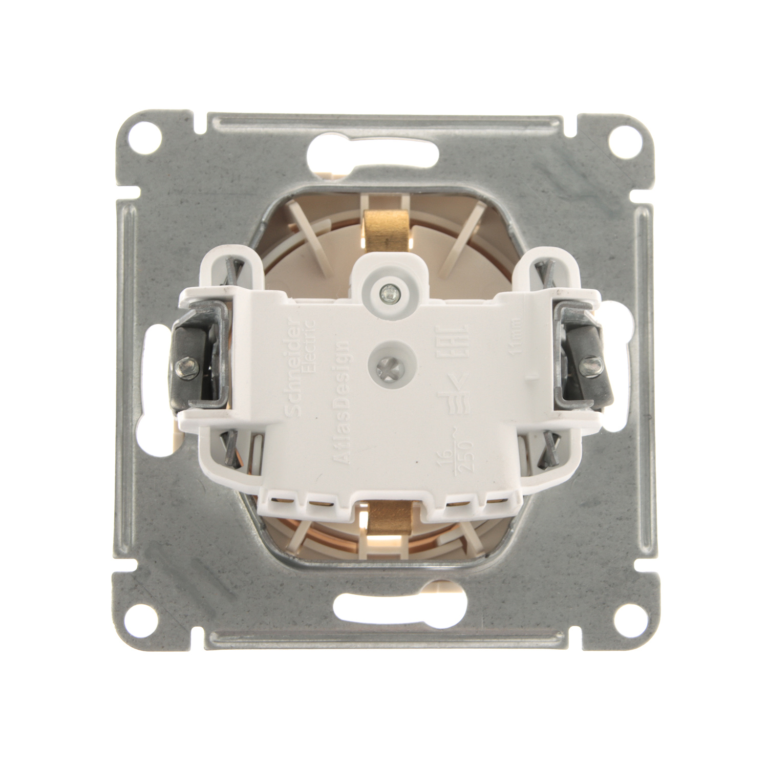 яяяМеханизм розетки TV ATLAS DESIGN оконечный 1DB беж. SchE ATN000291