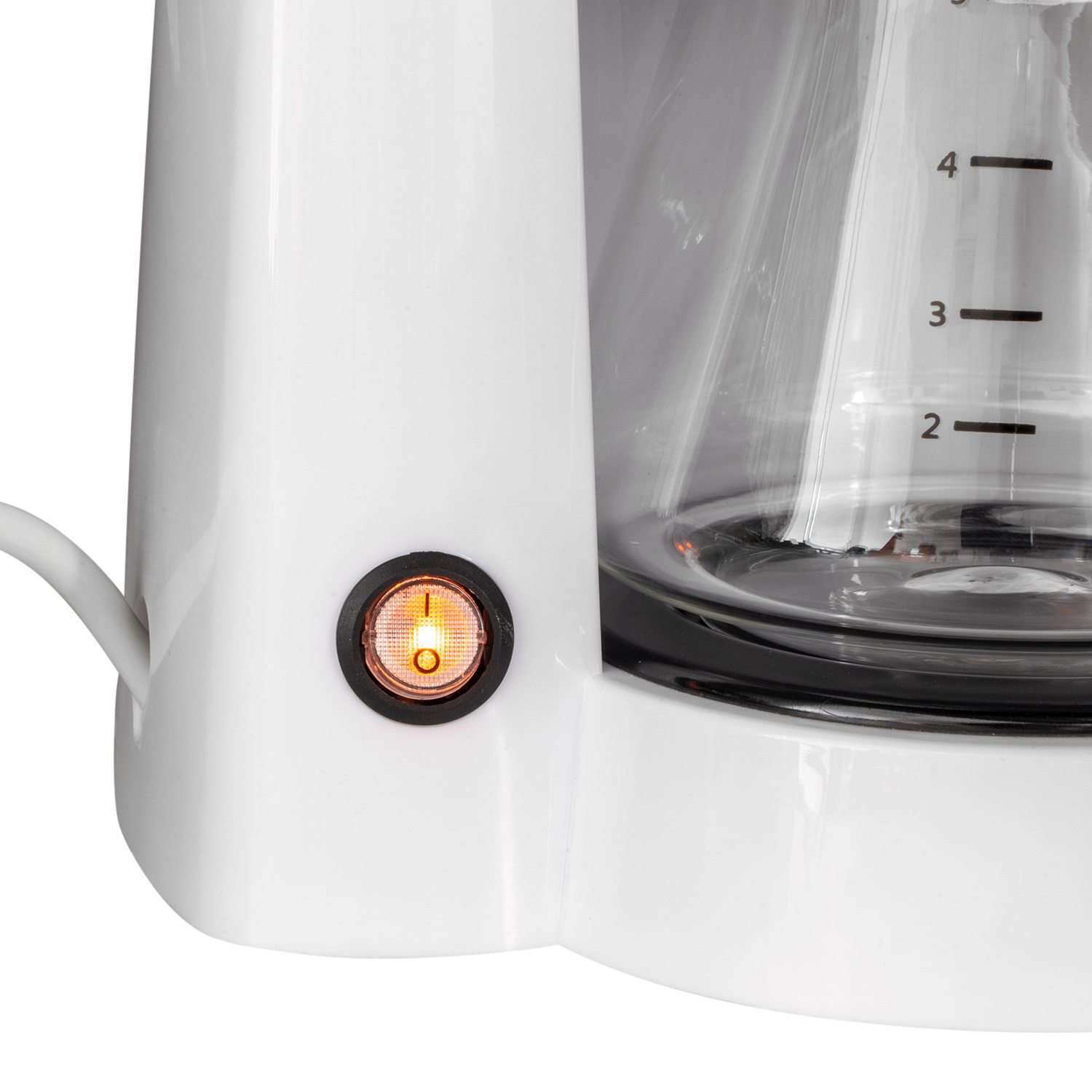 Кофеварка 750мл 800Вт GALAXY LINE GL 0709 белая автоотключение *1/4 * Кофеварка 750мл 800Вт GALAXY LINE GL 0709 белая автоотключение *1/4 *