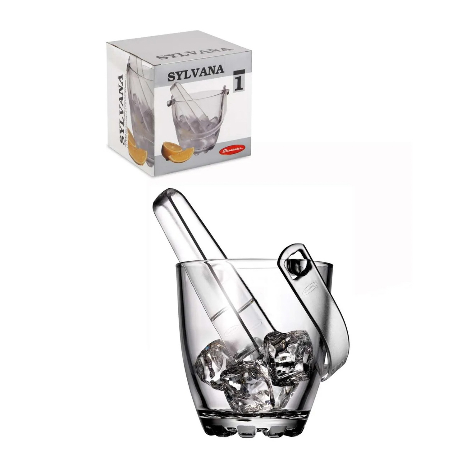 Ведерко для льда стекло "Сильвана" h.130мм 53628 "Pasabahce" *1/6