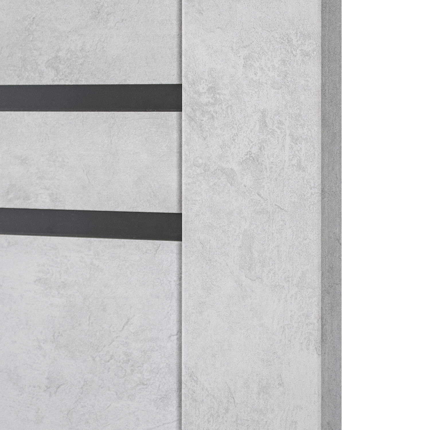 Дверь межкомнатная остеклённая ЦАРГИ ПВХ COMFORT-11 Бетон Снежный 800мм BROZEX-WOOD  *1