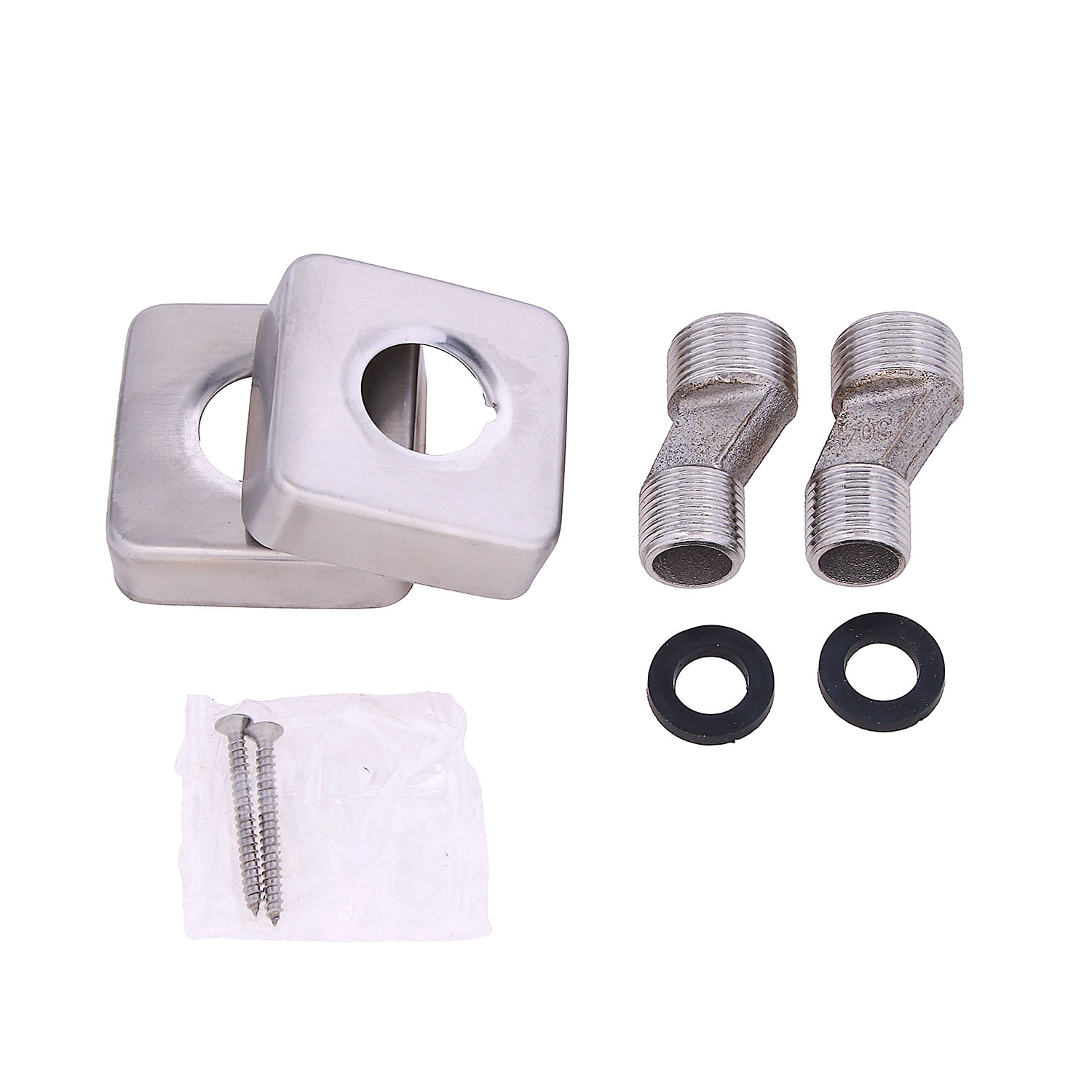 Смеситель универсальный "Potato" плоский излив с переключ. душа, нерж. сталь P22304S *1/10 Смеситель универсальный "Potato" плоский излив с переключ. душа, нерж. сталь P22304S *1/10