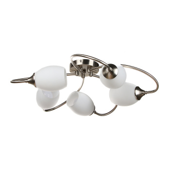 Люстра N6436/5 SL 5*40W E27 220V (d-600; h-160) VERNER LIGHTING *1