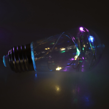 Гирлянда «Нить» Luazon Lighting, 3 м, 8 режимов, мульти, лампочки, 80 LED, IP20, 220 В Гирлянда «Нить» Luazon Lighting, 3 м, 8 режимов, мульти, лампочки, 80 LED, IP20, 220 В