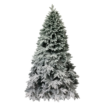 Елка искусственная Елки от Мишки «Саратовская», 210 см, литой пластик, заснеженная