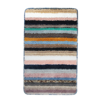 Коврик д/ванной HOZBAT "Полоски" (50см х 80см) цвет МИКС *1/100 Коврик д/ванной HOZBAT "Полоски" (50см х 80см) цвет МИКС *1/100