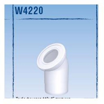 Муфта сливная д/унитаза 40 град АНИ W4220 *1/30