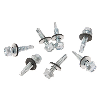 Саморезы кровельные BROZEX пакет 6,3*32 (10шт) *10/100