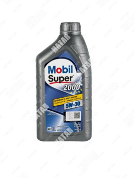 Масло Mobil  5/30 2000 Super Х-1 CF|SJ|SL полусинтетическое 1 л 155184