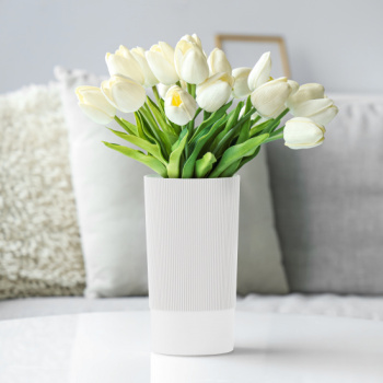 Ваза д/цветов пластм. "Версаль" выс.280мм, d верха150мм Белый М8937 ЗПИ "Альтернатива" *1/12 Ваза д/цветов пластм. "Версаль" выс.280мм, d верха150мм Белый М8937 ЗПИ "Альтернатива" *1/12