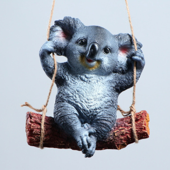 Подвесной декор "Коала на бревне" 24х15х25см   3622953