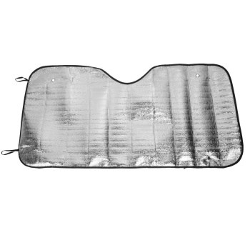 яяяЭкран солнцезащитный TORSO, на лобовое стекло 130х60 см 573943