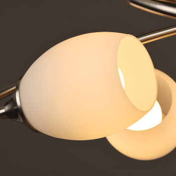 Люстра N6436/5 SL 5*40W E27 220V (d-600; h-160) VERNER LIGHTING *1