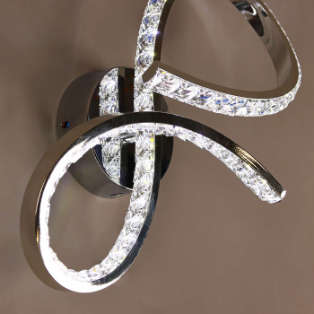 Бра светодиодный 8896/40W 180 мм Chrome VERNER LIGHTING *1/10