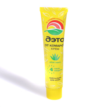 Крем от комаров 45мл туба алюмин., ДЭТА защита до 4 часов (056) *48 * Крем от комаров 45мл туба алюмин., ДЭТА защита до 4 часов (056) *48 *