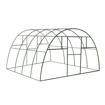 Каркас теплицы Крепыш, 4х3х2.1 м, профиль 40х20 мм, под поликарбонат Каркас теплицы Крепыш, 4х3х2.1 м, профиль 40х20 мм, под поликарбонат
