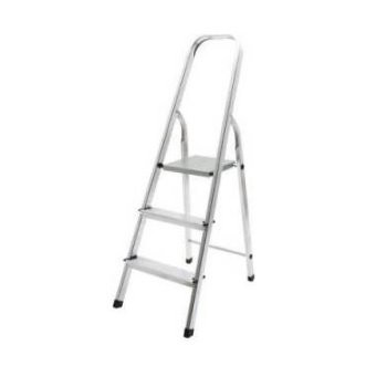 Стремянка алюминиевая 3 ступени, выс.верхн.площ.0,65м 111103 "UFUK AL" "Perilla" *1