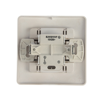 Выключатель "BLANCA" СП 1кл. титан 10А 250В BLNVS010104 *1/10/20